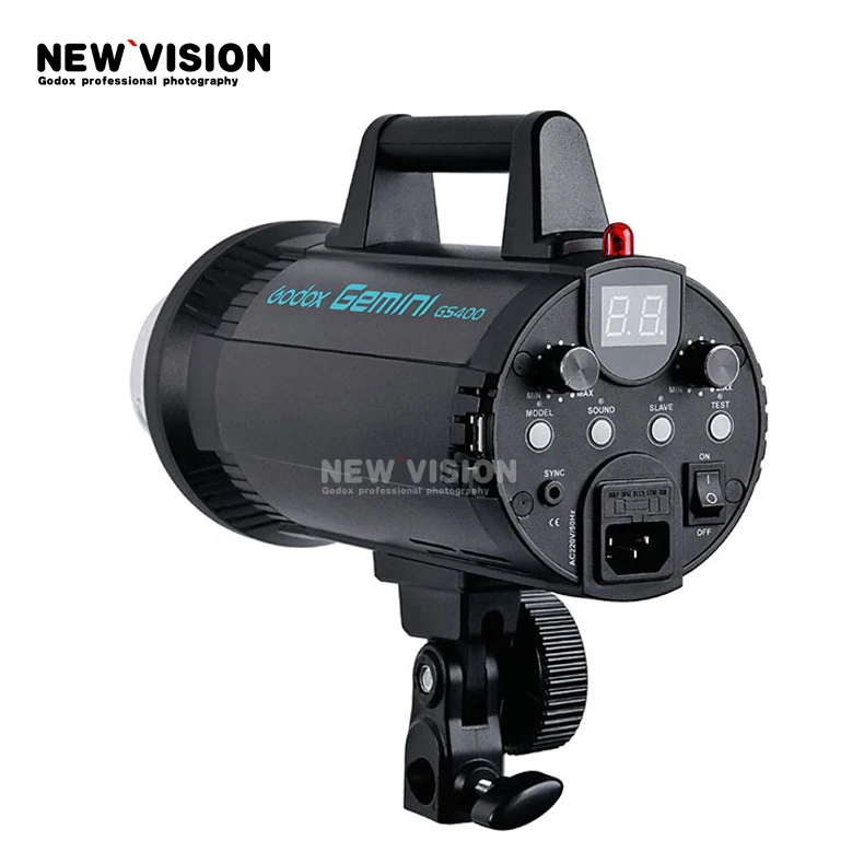 Высокоскоростная студийная стробоскопическая вспышка Godox GS400 400 Вт 400Ws 220 В лампа