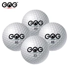 Новый мяч для гольфа 3 Слои Спорт на открытом воздухе Гольф Обучение игре КОНКУРС МАТЧ резиновая три Слои отличается высокой Класс мяч для гольфа, белый цвет