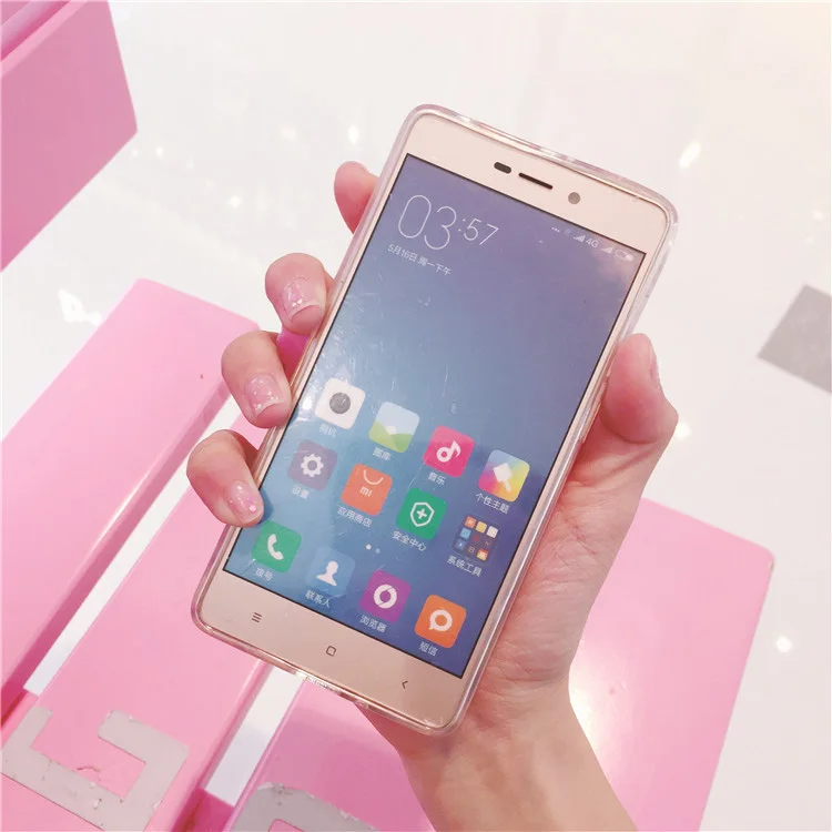 Чехол для Xiaomi A1 A2 lite redmi 4X 5A Note4 4x5 S2 6 чехол Роскошный милый в форме сердца зыбучий