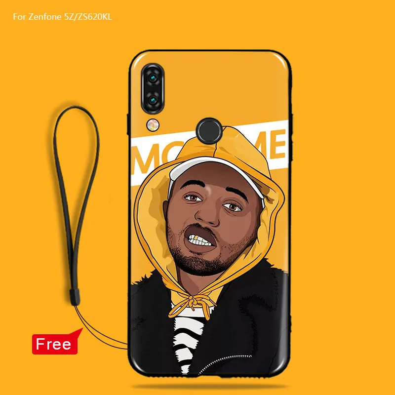 For Asus Zenfone 5 ZS620KL/ZE620KL case silicon cute cartoon painted soft TPU for 5Z ZS620Kl phone 6.2 |