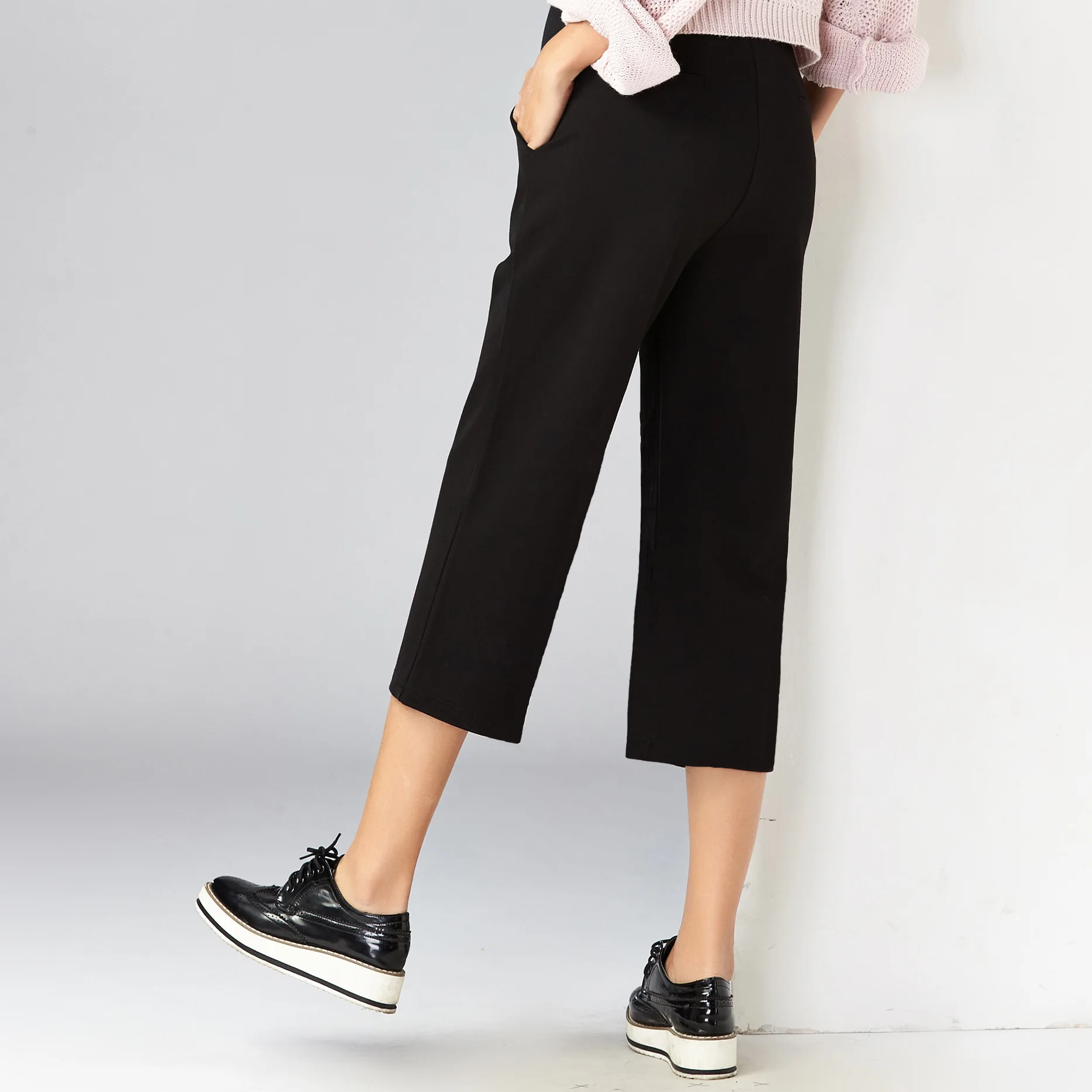 2019 новые шерстяные штаны для беременных девять брюк утепленные брюки модные