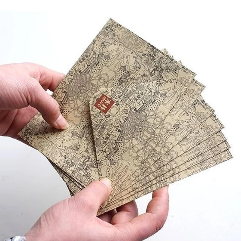 100 штук хит продаж карты &quotидеальный мир&quot грамм крафт бумаги конверты 152x108