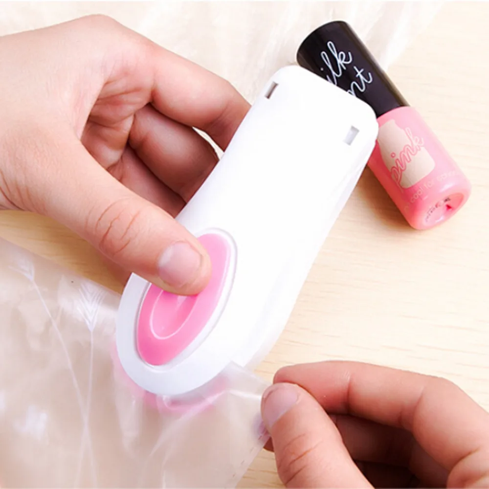 Random Color !!! Portable Mini Heat Sealing Machine Impulse Sealer Seal Packing Plastic Bag NEW hot selling |
