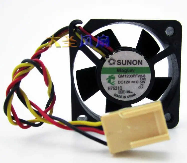 Оригинальный охлаждающий вентилятор SUNON GM1203PFV2 8 F 3010 12 В 0 5 Вт 3 см|cooling fan|original sunone3cm