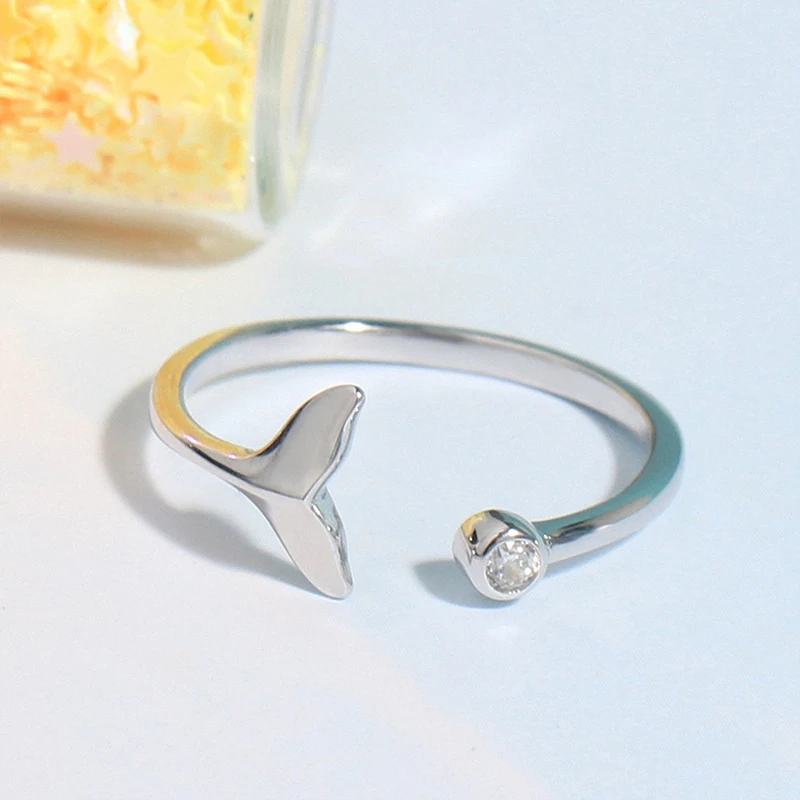 Женское кольцо в виде рыбьего хвоста SpringLight | Украшения и аксессуары