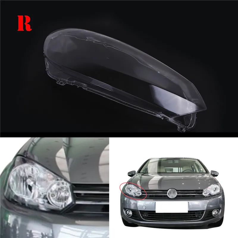 Прозрачная крышка правой стороны из АБС-пластика для Volkswagen VW Golf MK6 GTI 2010-2013