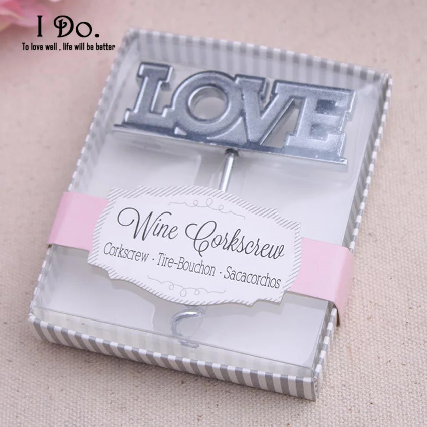 Бесплатная доставка открывалка для вина любовного дизайна свадебные сувениры и
