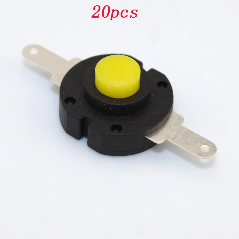20pcs Self-locking Round Twisted Switch DC 12V 0.5A Button Switches Micro Mini Power On-Off for RC Model DIY Electric | Игрушки и хобби