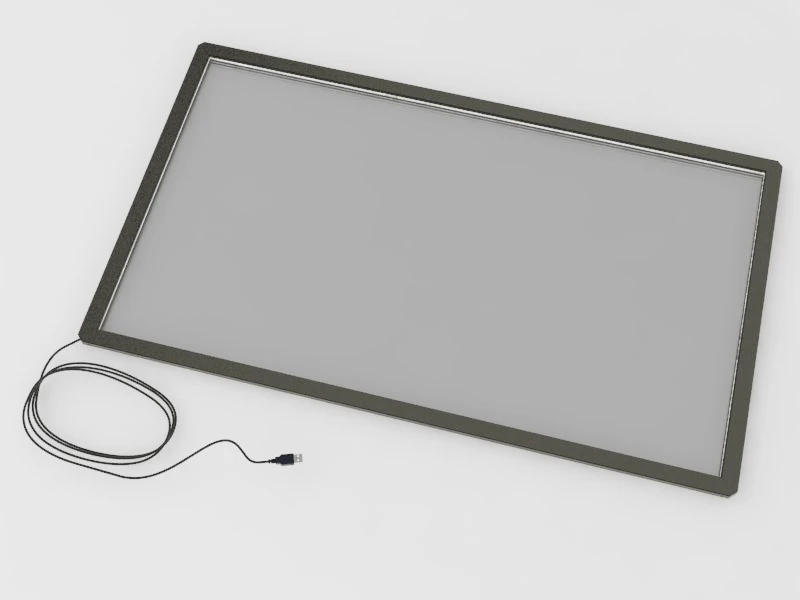 55-дюймовая инфракрасная сенсорная панель 2 точки простая сборка USB plug and play