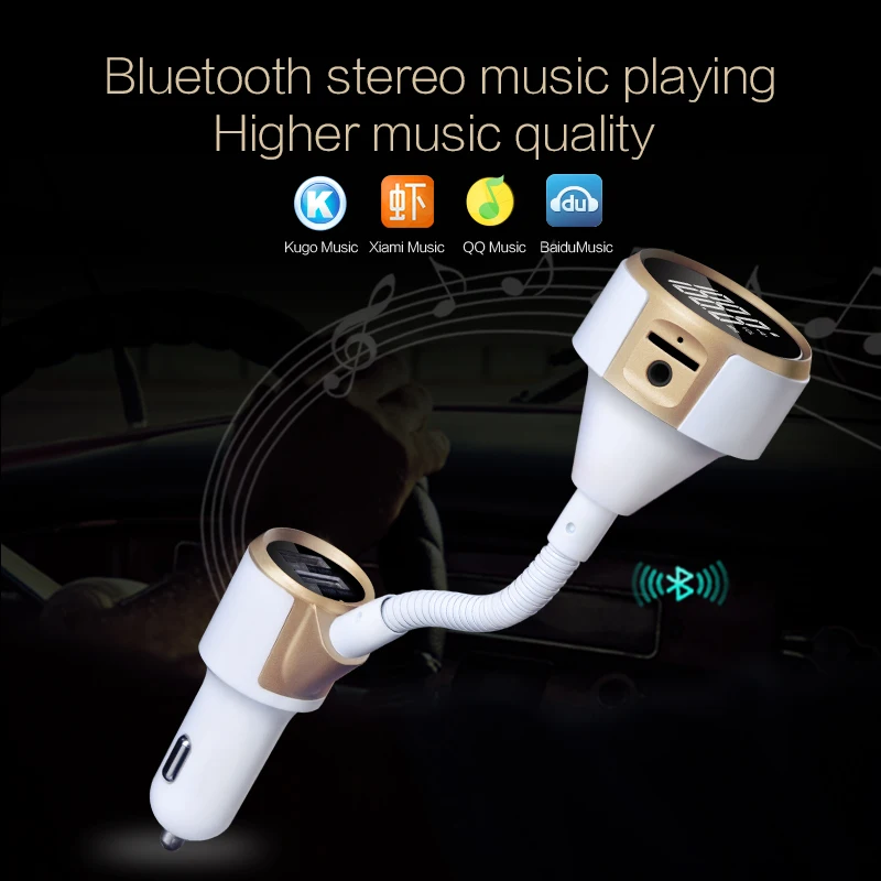 1 4 &quotЖК дисплей Автомобильный Bluetooth MP3 плеер fm передатчик громкой связи вызова