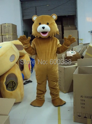 Pedo медведь костюм талисмана pedobear талисман размер для взрослых | Тематическая