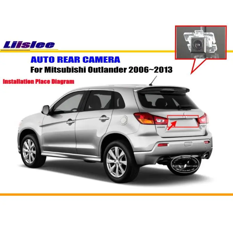 Liislee Автомобильная камера заднего вида для Mitsubishi Outlander 2006 ~ 2013/камера вида/HD CCD RCA NTST