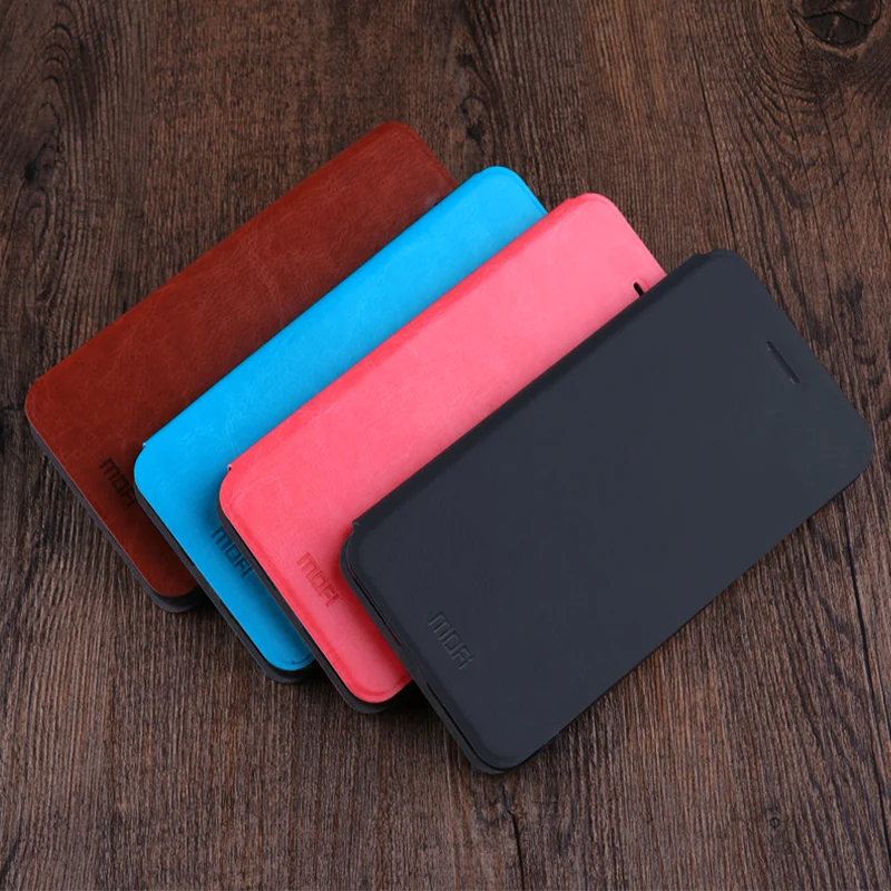 Для Mi Note 3 Чехол Оригинальный MOFI Rui Роскошные Искусственная кожа чехол для сяо