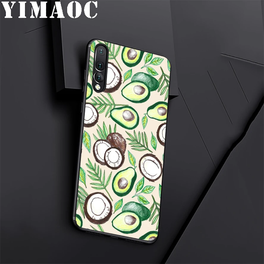 YIMAOC Fruit Coconut Beach Soft Silicone Case For Huawei Honor Mate 10 P20 P10 P9 P8 P Smart Y6 6A 7A 7X 7C Lite Pro 2017 2018 |