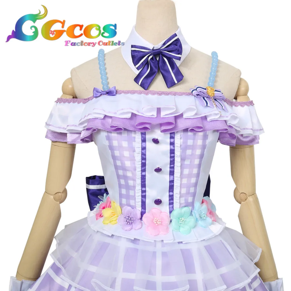 CGCOS Косплэй костюм Bang Dream! Пастельные* палитры Maruyama Illuminate Wakamiya вечерние платья одежда Униформа CG540