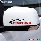 1 пара для Nissan Frontier Navara D40 D22 аксессуары для внедорожников JDM автомобильный Стайлинг Зеркало заднего вида Автомобильные стикеры Наклейка