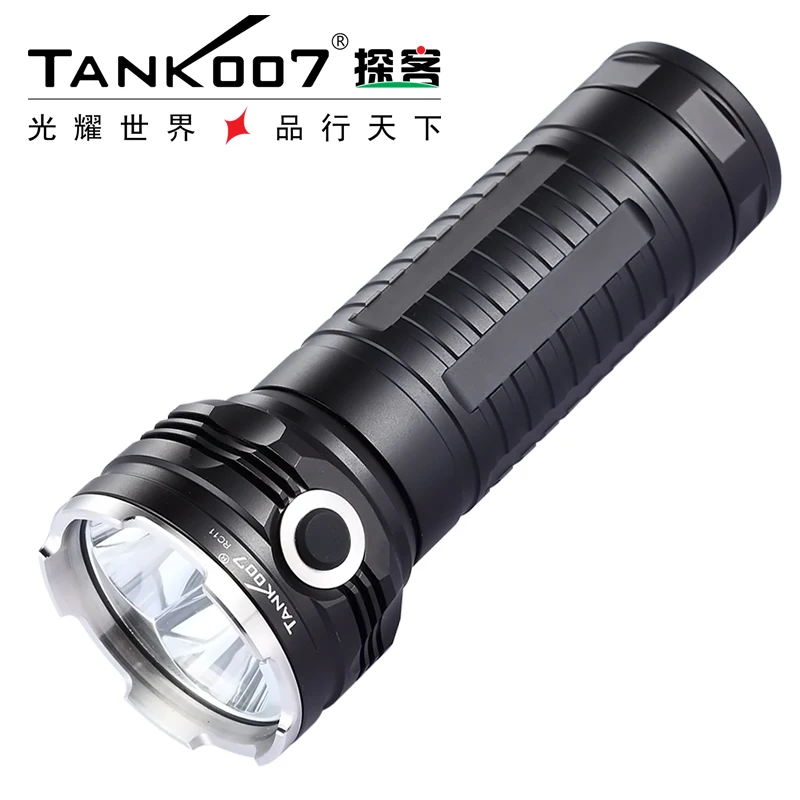 

Tank007 RC11 Cree-XM-L-U2 2000 lumen 5 Modes High Power Rechargeable LED Flashlight for outdoor searching by 3*18650 battery