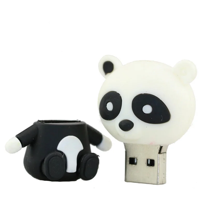 Usb флеш-накопитель с мультяшными животными пандой, 4 ГБ, 8 ГБ, 16 ГБ, 32 ГБ, 64 ГБ, флешки, флеш-карта, карта памяти, милый подарок