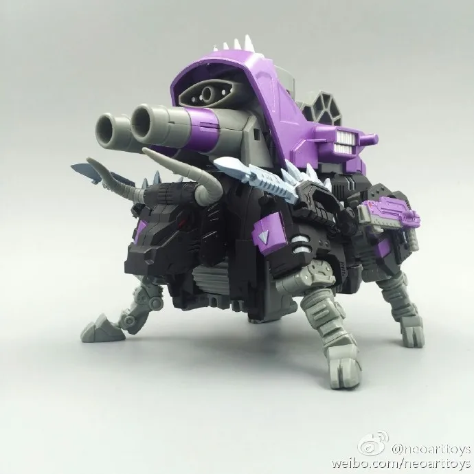 Модельные фанаты в наличии neoart toys ko MMC робот-трансформер черный Predaking Tantrum Rhino bison