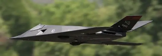 EPS64mm большой фиксированный крыло воздуховод самолет F-117 истребитель стелс атака машина бесщеточный 8 каналов 2,4G дистанционное управление