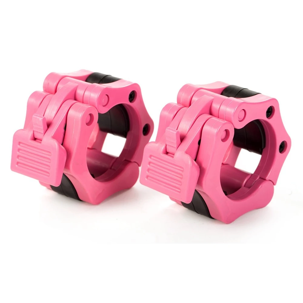 1 пара Олимпийские зажимы штанги для фитнеса и тяжелой атлетики|barbell collar|olympic barbell