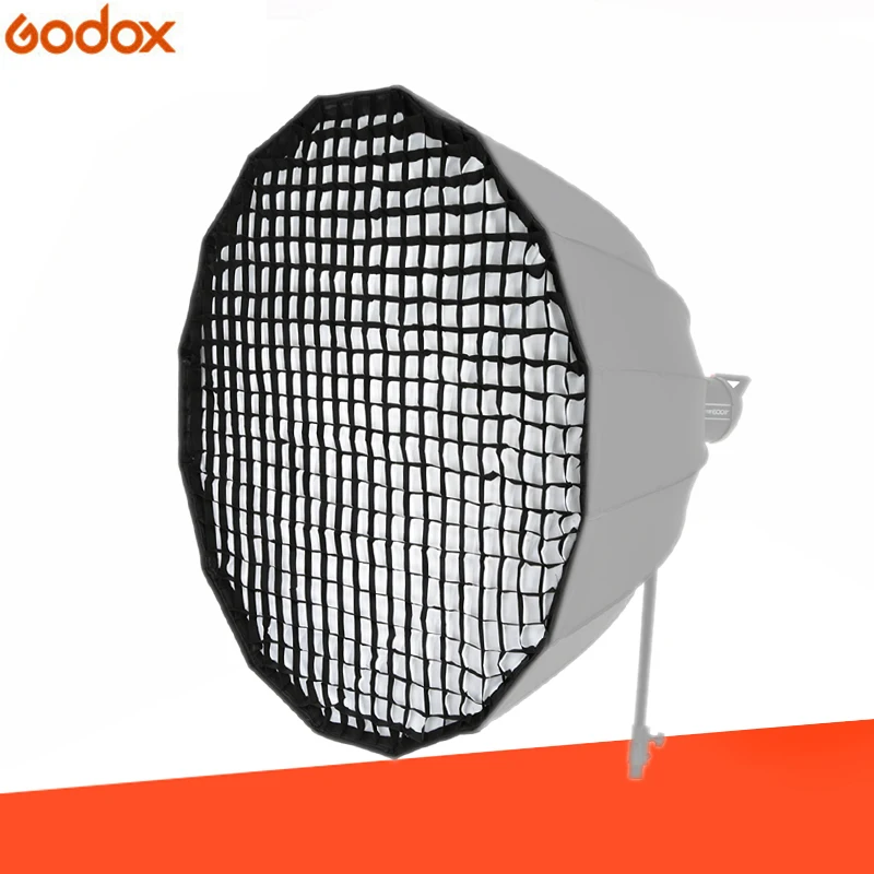 Godox 120 см сетка для Godxo портативный P120L P120H 90 сотовая 16 стержней глубокая