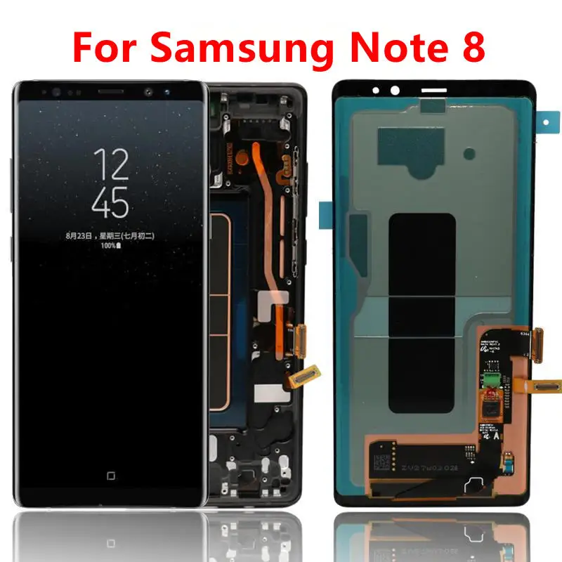 Оригинальный ЖК дисплей для Samsung Note 8 дигитайзер 6 3 дюймов Galaxy замена