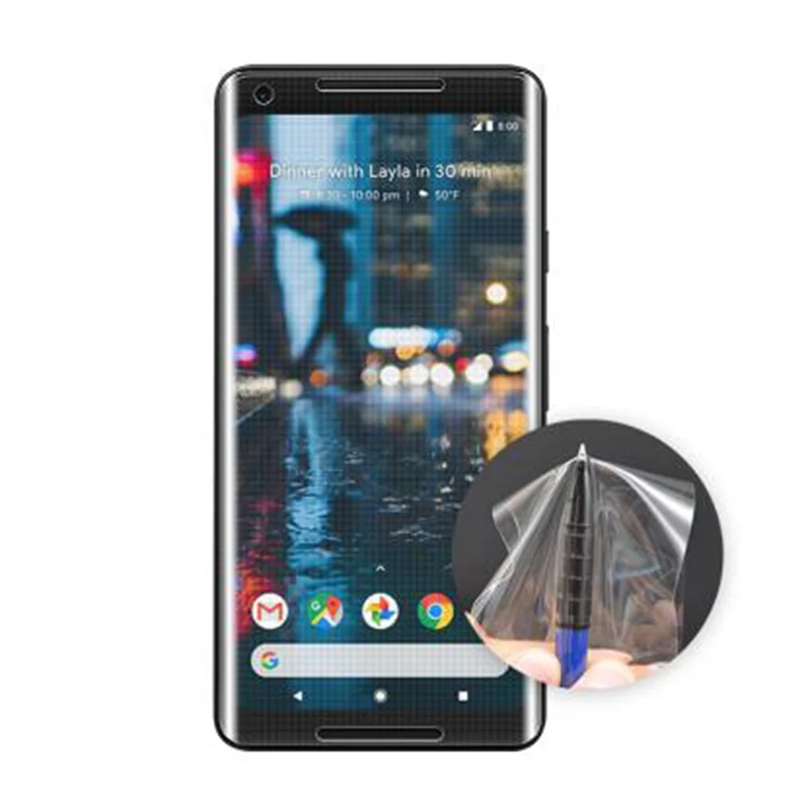 6D мягкая Гидрогелевая силиконовая ТПУ пленка для Google Pixel 2XL 4 3 Защита экрана размера XL Защитная Гидрогелевая пленка для Google Pixel 2 3 3a