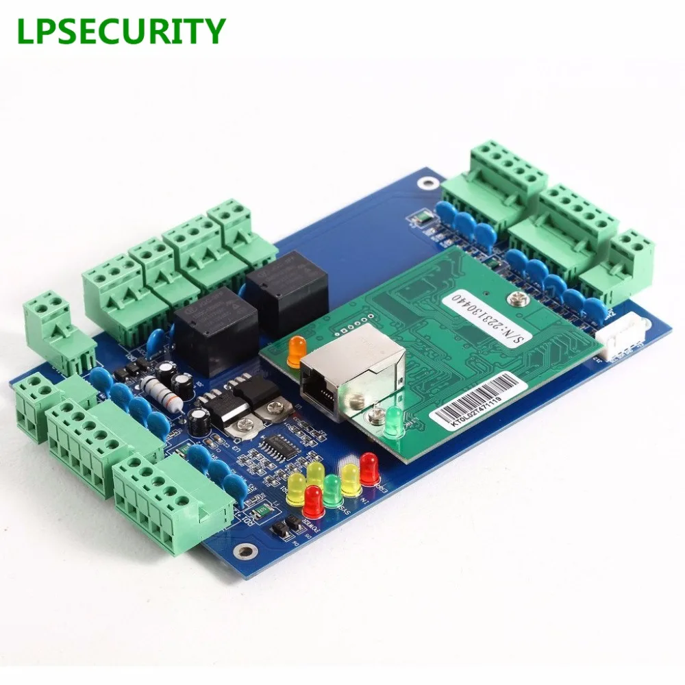 Панель управления доступом LPSECURITY WG26 TCP/IP для 2 дверей 4 ридеров Домашняя