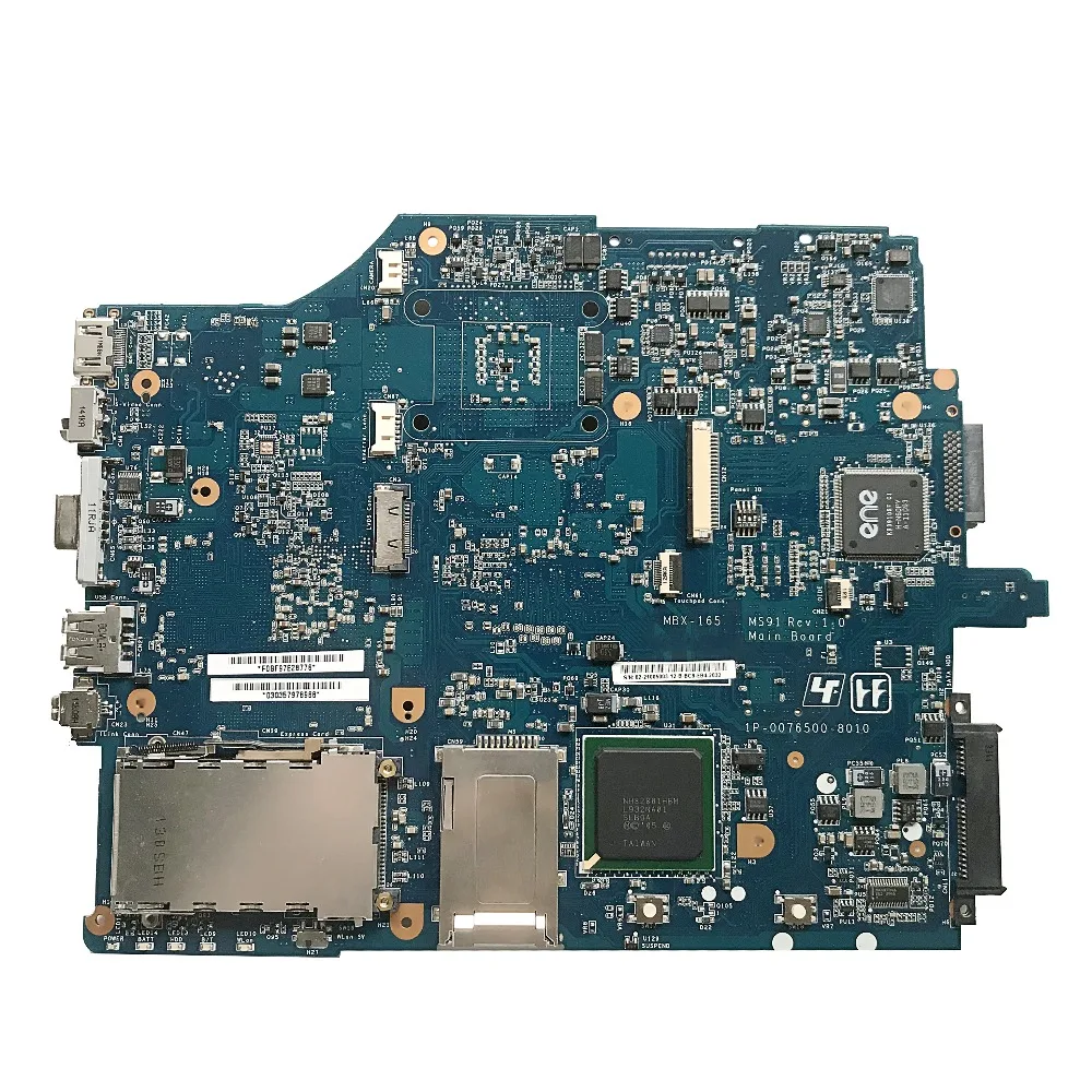 SZWXZY отлично подходит для Sony VGN-FZ15 серии Материнская плата ноутбука MBX-165 MS91 DDR2 A1369748B
