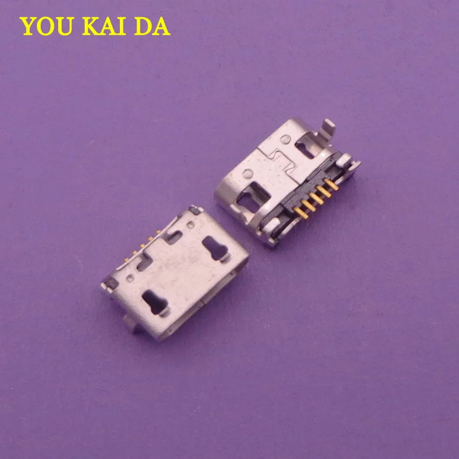 

50 шт./лот Micro USB зарядный разъем для Lenovo A7600 A7600H A788T S930 A656 A370 S390 A388T A3000-H