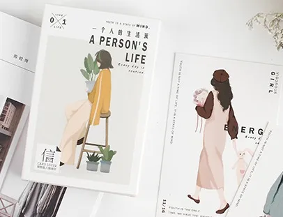 A75-One life paper открытка(1 упаковка = 30 штук