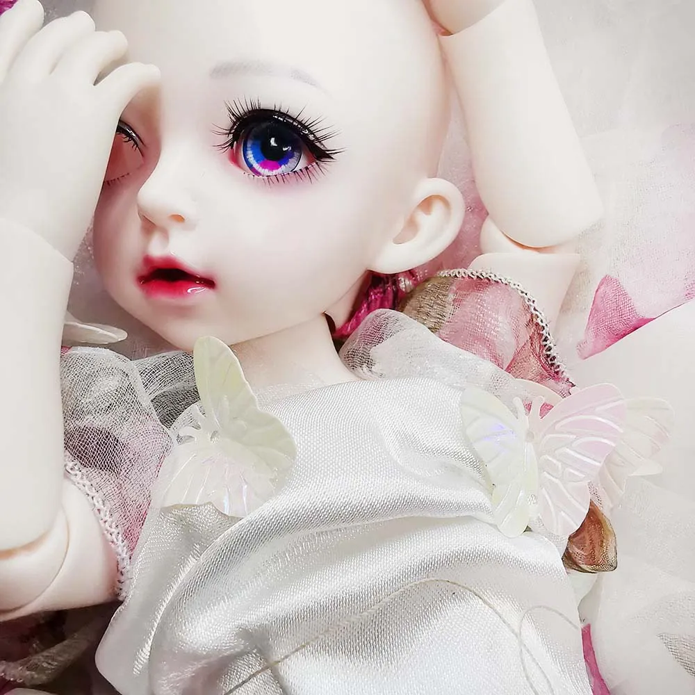 Глаза для кукол bjd 1/3 1/4 1/6 sd BJD игрушки 1214 мм 16 18 22 4 вида цветов фиолетовый розовый