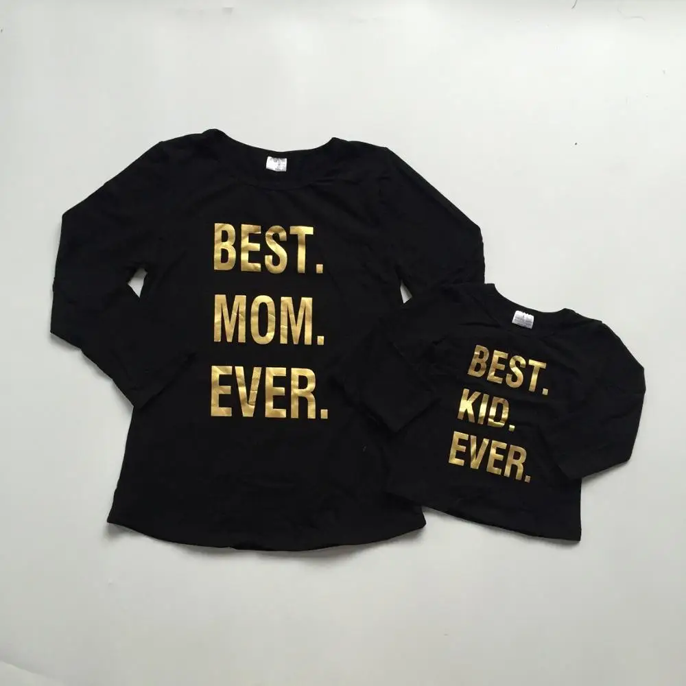 Новая осенне-зимняя детская одежда для маленьких девочек mommy& me, Леопардовый топ с галстуком-бабочкой и подсолнухом, Футболка реглан из хлопка, в полоску, с длинными рукавами