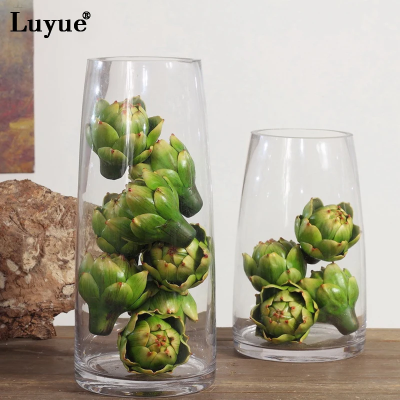 Луйуэ новинка искусственный Ананасовый домашний декор зеленый имитация
