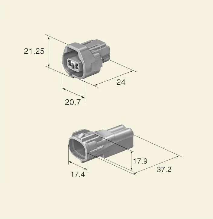 Бесплатная доставка 2 контакта Sumitomo 6189 0249 быстрый электронный соединитель штекер