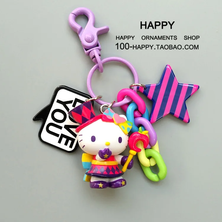 Брелок пряжка Трубы рисунок Hello Kitty оригинальность подарок отправка в почтовом