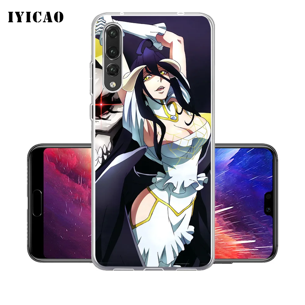 IYICAO Overlord Мягкий силиконовый чехол для телефона Huawei P30 P20 Pro P10 P9 P8 Lite P Smart TPU