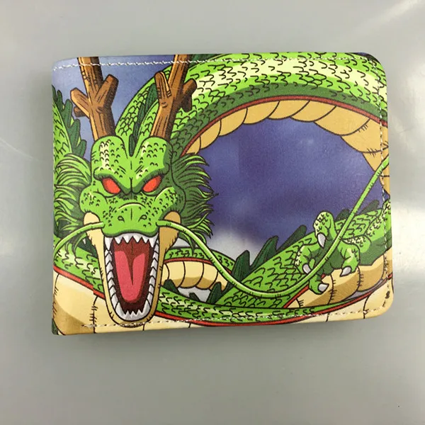 D Bioworld Comics Dragon кошельки с шариком мультфильм аниме солнце WuKong кошелек с персонажами ПВХ держатель для карт Деньги сумки подарок дети короткий кошелек - Цвет: D