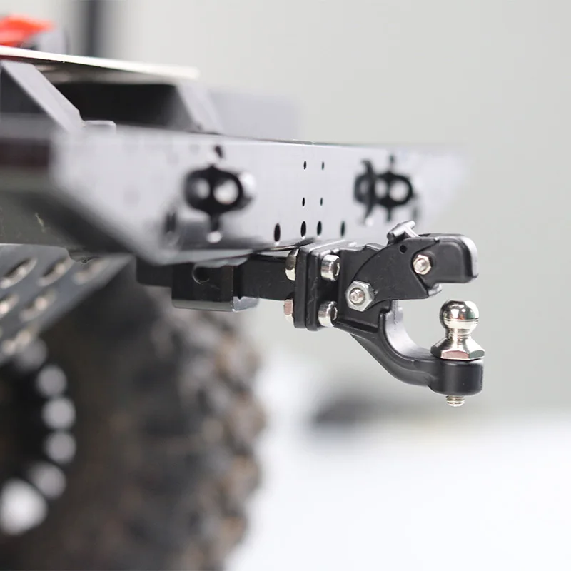 Металлический трейлер спасательный крюк для Traxxas TRX4 Axial SCX10 90046 90047 1/10 RC автомобиль скалолазание модель гусеничного автомобиля запчасти