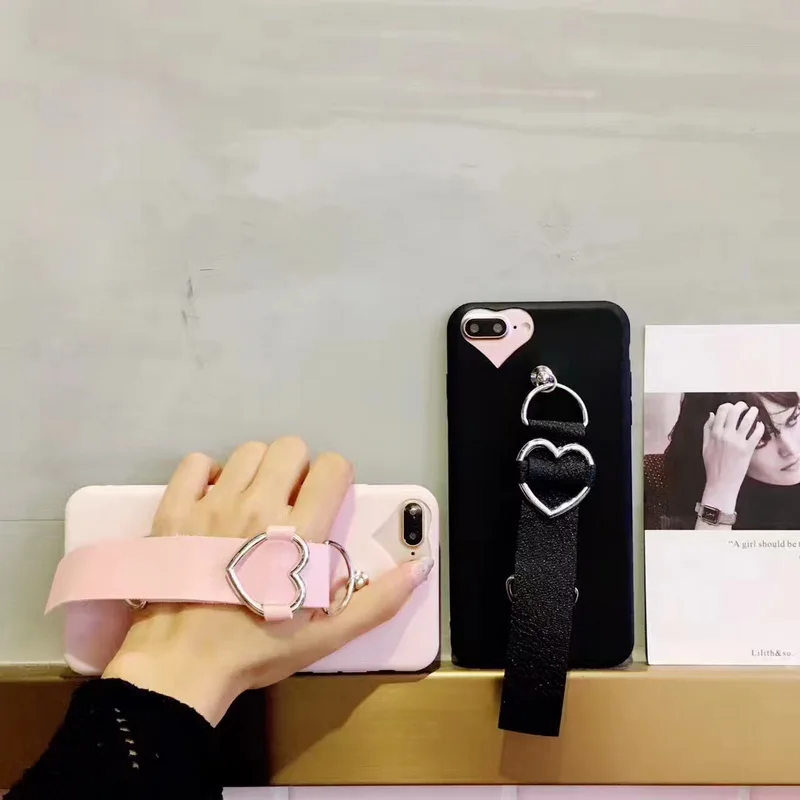 Banjolu Новый горячий Love Grip чехол для iPhone X 8 7 Plus 6 6s plus задняя крышка кольцо ручка Капа