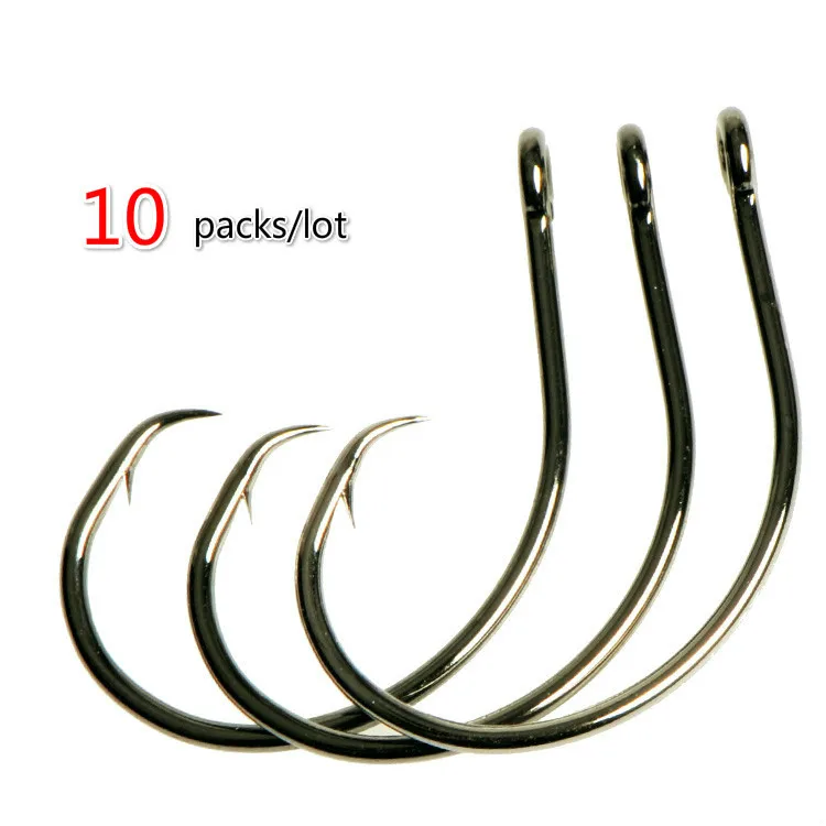 10 упаковок/партия Norway Mustad 39951 demon circle rustproof крючок колючий острый сильный для