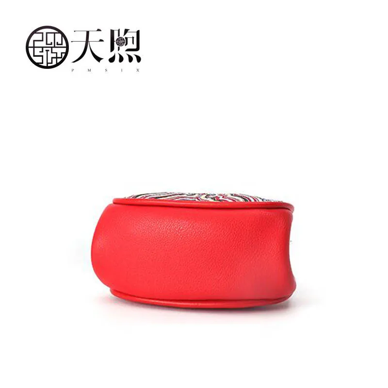 Мини-кошелек PMSIX винтажная маленькая сумочка с цепочкой и вышивкой 2018 | Багаж