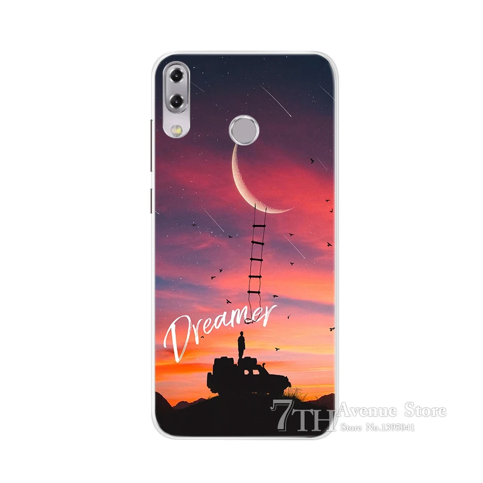 Fashion Design Soft TPU Case For Asus Zenfone 5 ZE620KL Silicone Cover Phone 5Z ZS620KL Zenfone5 2018 | Мобильные телефоны и