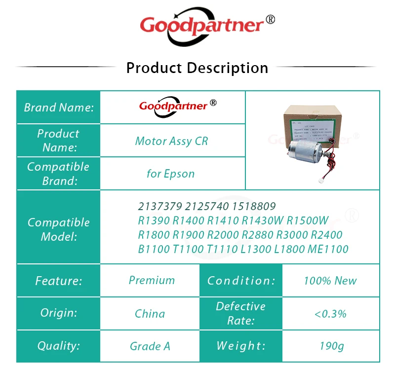 5X каретки двигателя в сборе CR для Epson R1390 R1430 R1500 1430 Вт 1500 ME1100 R1900 R2000 R2880 R3000 R2400 1100 1390