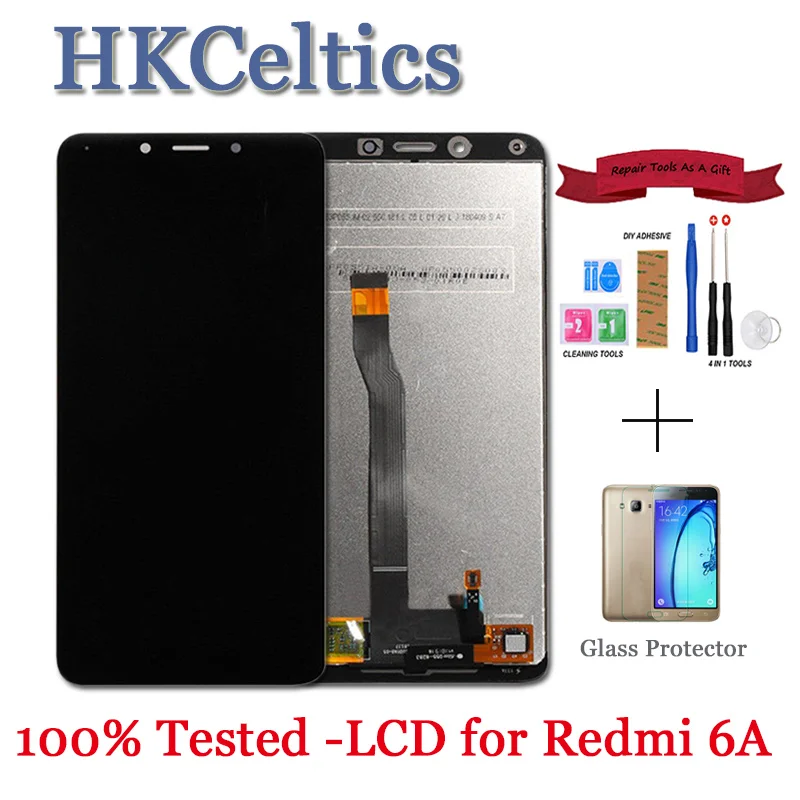 ЖК дисплей и сенсорный экран для Xiaomi Redmi 6A дигитайзер 6 в сборе запасные части 10