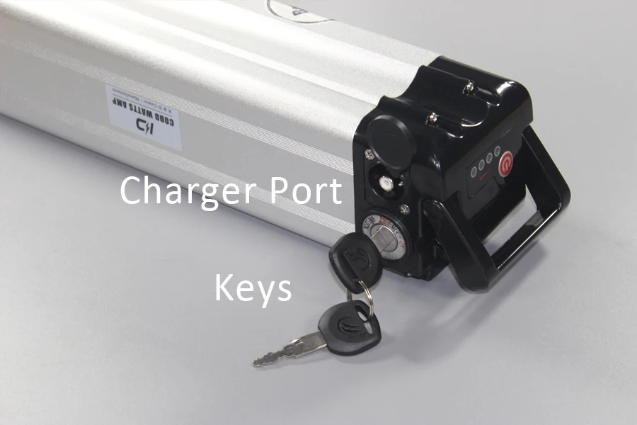Серебряный рыбный 48V аккумулятор для электровелосипеда 48v 15ah Аккумулятор для электровелосипеда Алюминиевый Чехол