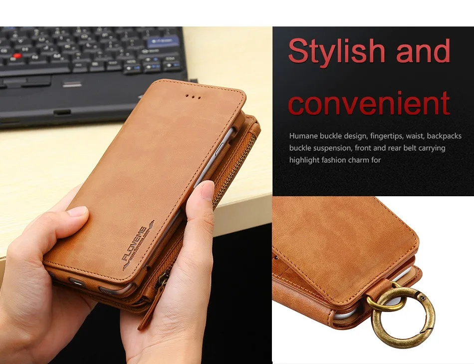 Роскошный чехол FLOVEME из искусственной кожи для iPhone XS Max X 10 XR Fold Flip Stand Wallet, чехлы для iPhone 7 8 6s Plus, сумка Capinha чехол кошелек для телефона айфон 5s