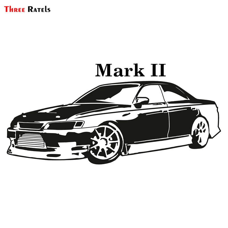 Three Ratels TRL655# 15x7см for toyota Mark II для тойоты марк 2 полноцветные наклейки на авто машину