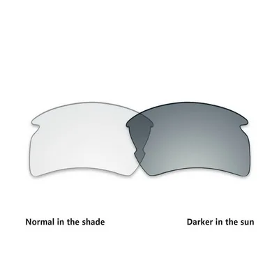 Photochromic Clear ToughAsNails поляризованные Сменные линзы для солнцезащитных очков Оукли Flak 2,0 XL(только линзы)-несколько вариантов - Цвет линз: Photochromic Clear